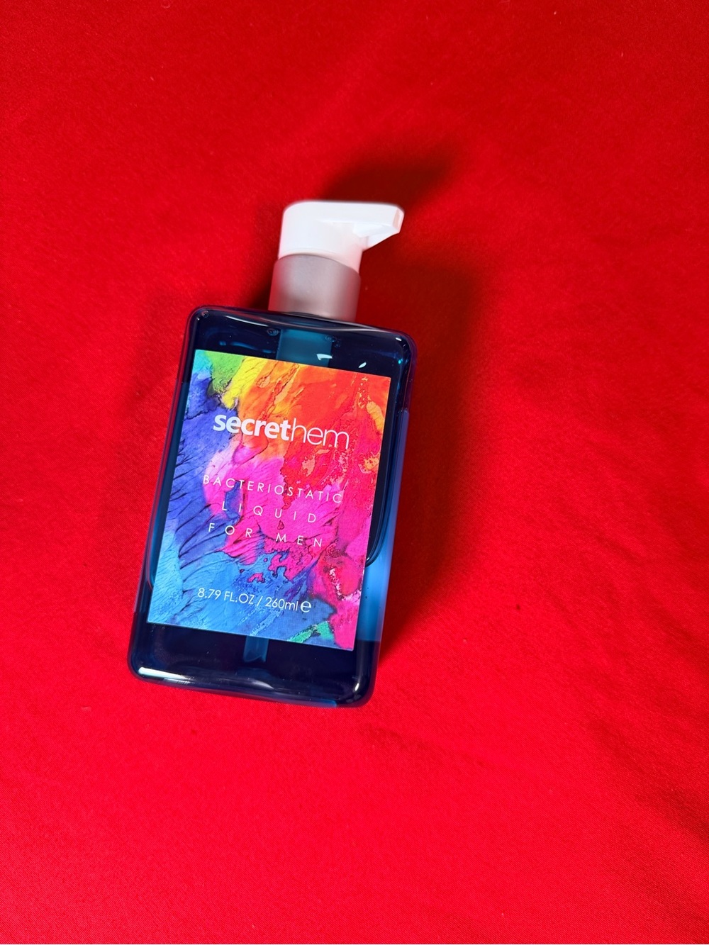 Bacteriostatic Liquid for Men – Blue